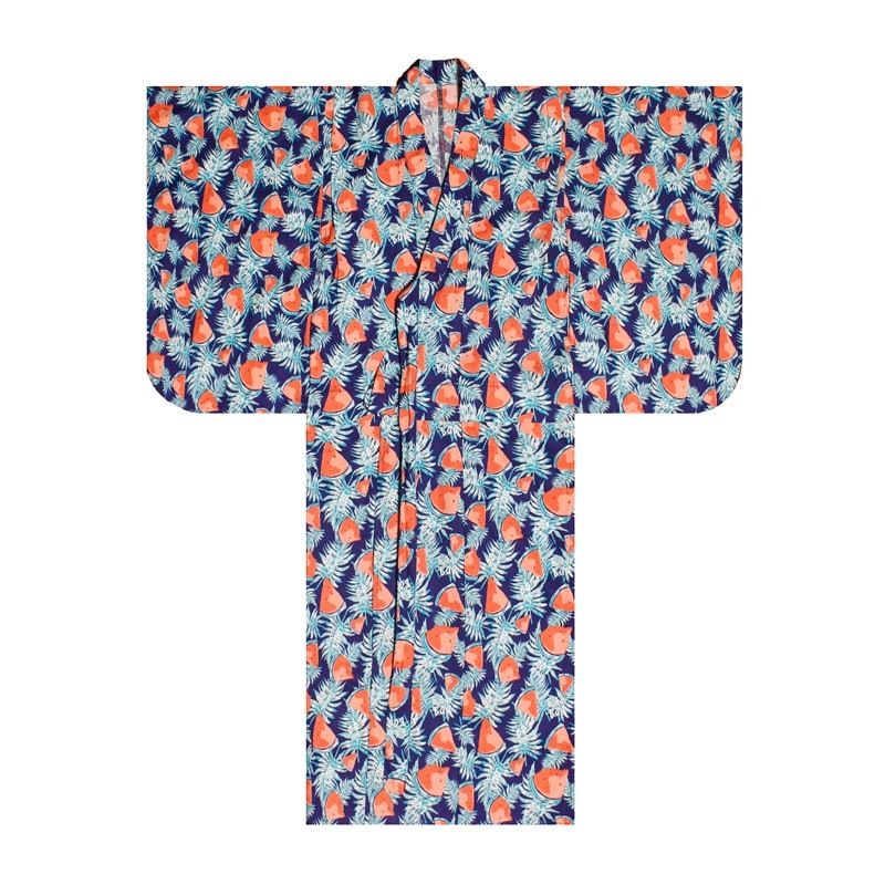 新入荷 浴衣 浴衣セット 夏 綿 かわいい 紺碧スイカ 子供の着物 日本式 女の子のワンピース 子供服 花火大会 桜の季節