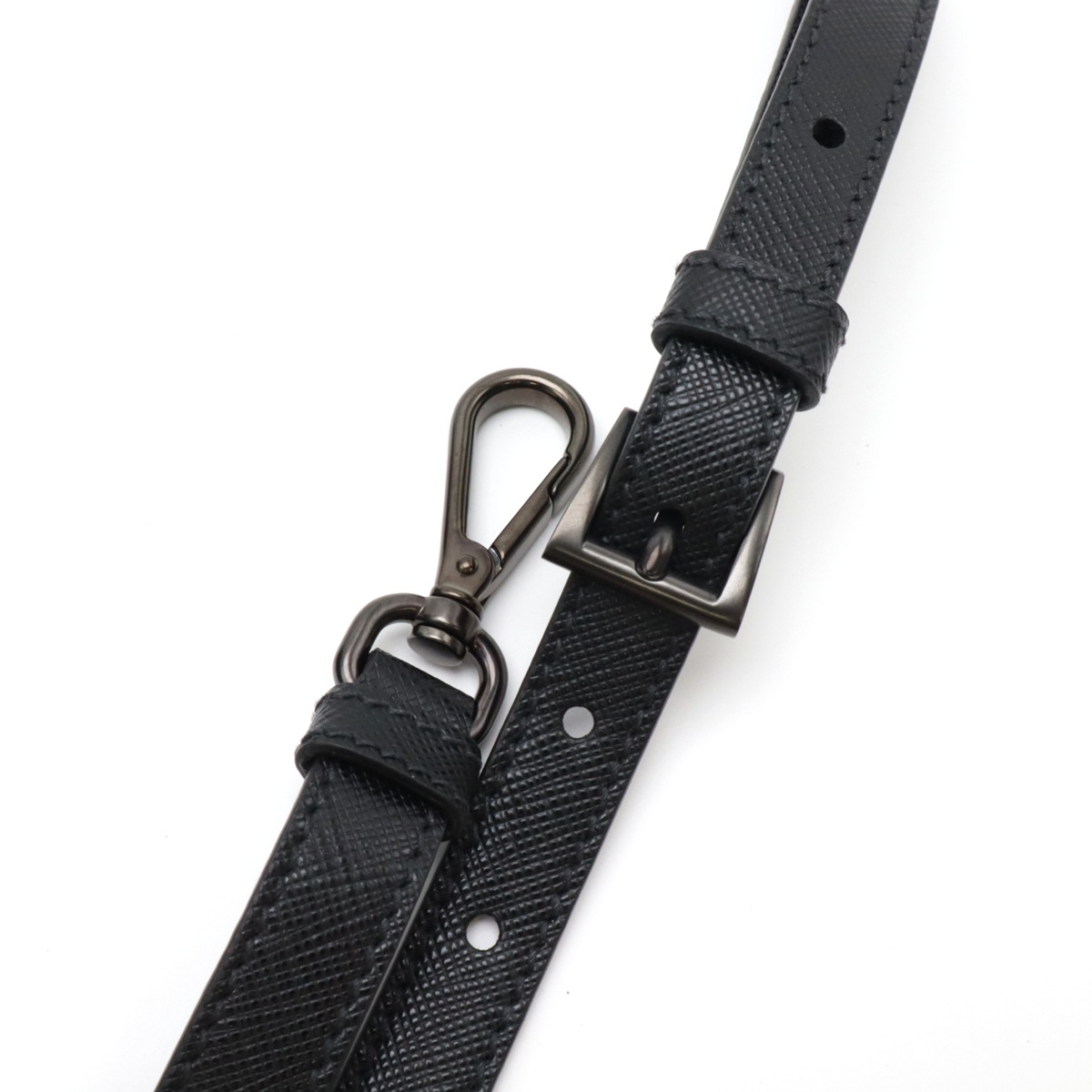 ガレリア SAFFIANO LUX ハンドバッグ トートバッグ 2WAY ショルダーバッグ レザー NERO 黒 ブラック 国内ブティック購入品 1BA27