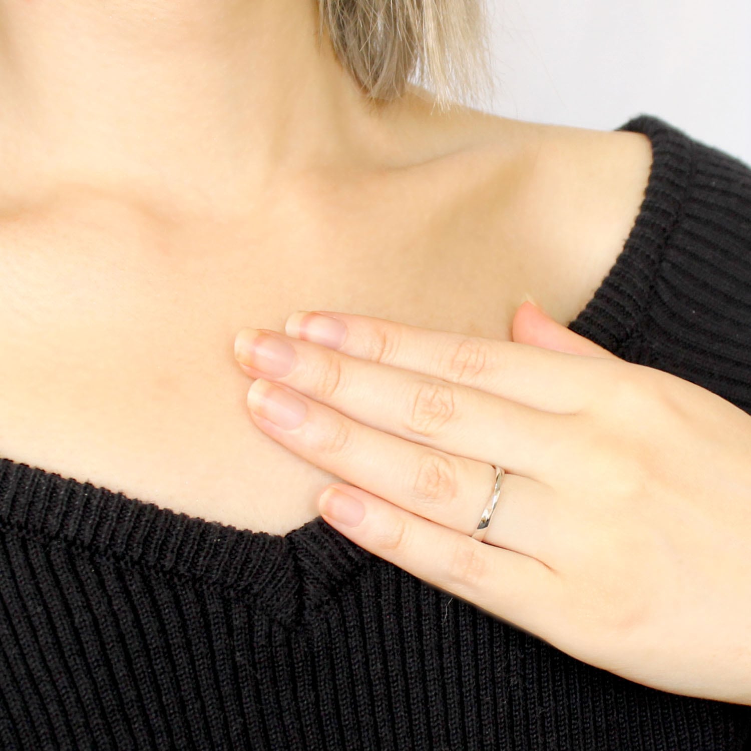 指輪 レディース シルバー シルバー925 ブランド シンプル おしゃれ リング ひねり r14050-w LSC