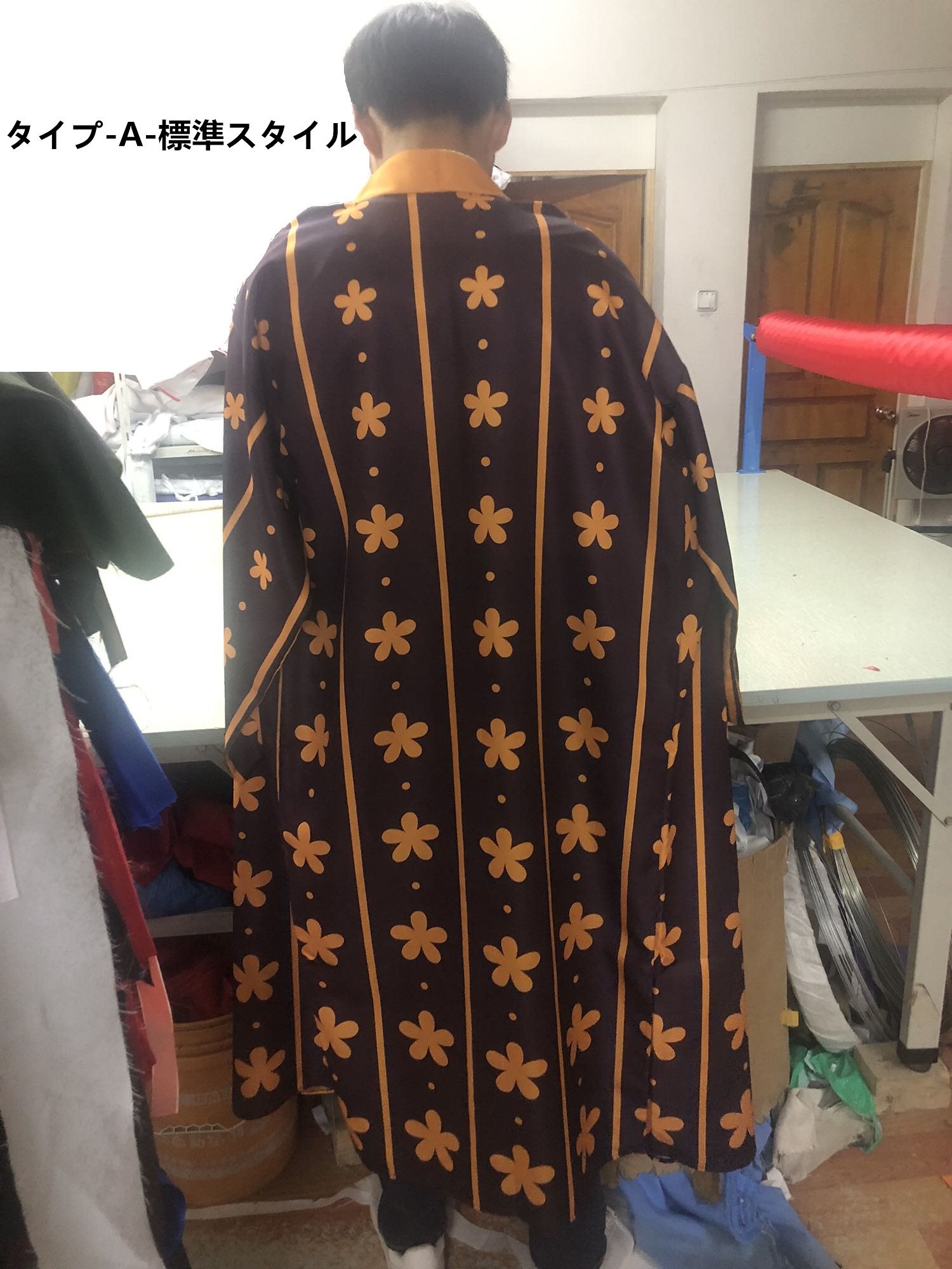 ONE PIECE ワンピース ワノ国 トラファルガーロー 風 浴衣 コスプレ衣装 暗紋設計 コスチューム ハロウィン 変装 仮装