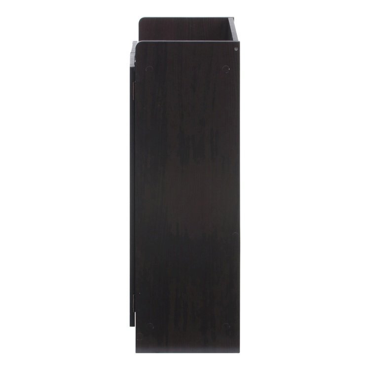 シューズボックス おしゃれ ルーバー付き 靴箱 玄関収納 幅60×奥行33.5×高さ90cm ブラウン シューズボックス おしゃれ ルーバー付き 靴箱 玄関収納 幅60×奥行33.5×高さ90cm ブラウン