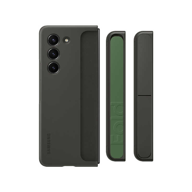 GALAXY　サムスン純正ケース Galaxy Z Fold5 Eco-Leather Case(Black) ブラック　EF-VF946PBEGJP サムスン純正ケース Galaxy Z Fold5 Standing Case with Strap
