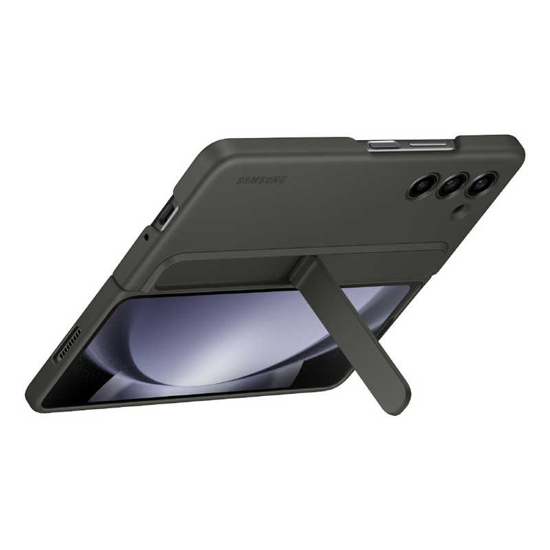 GALAXY　サムスン純正ケース Galaxy Z Fold5 Eco-Leather Case(Black) ブラック　EF-VF946PBEGJP サムスン純正ケース Galaxy Z Fold5 Standing Case with Strap