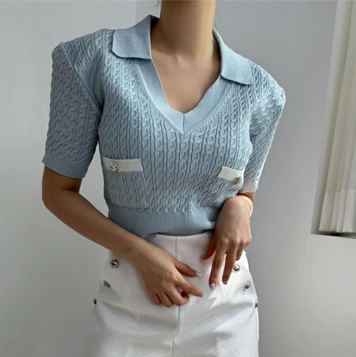 【2025新作 急速出荷】半袖 ニット セーター レディース 春 夏 トップス ラベル Vネック 半袖セーター 半袖トップス サマーニット ニットトップス カジュアル お洒落 韓国ファッション 【2025新作 急速出荷】半袖 ニット セーター レディース 春 夏 トップス ラベル Vネック 半袖セーター 半袖トップス サマーニット ニットトップス カジュアル お洒落 韓国ファッション