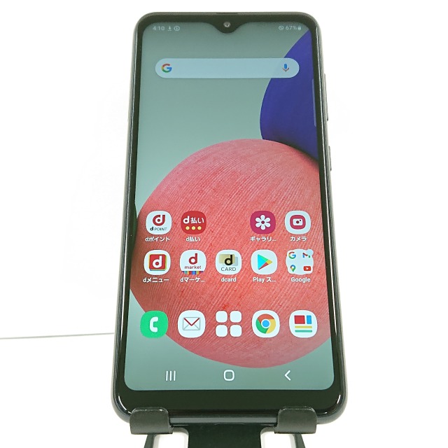 Galaxy A22 5G SC-56B docomo ブラック 送料無料 本体 c07027 【中古】