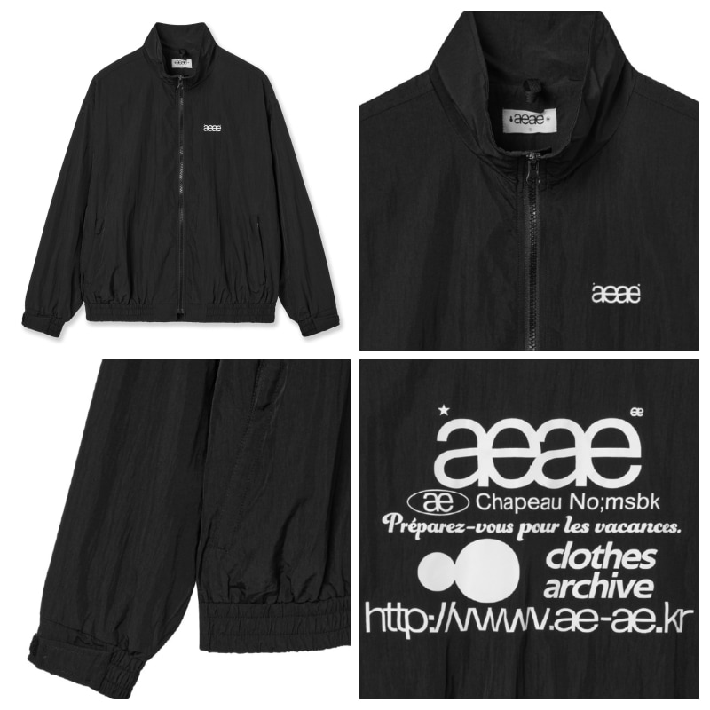 【新品未使用】aeae WEB LOGO TEAM JACKET aeae【aeae】 WEB LOGO TEAM JACKET : 3COLORS