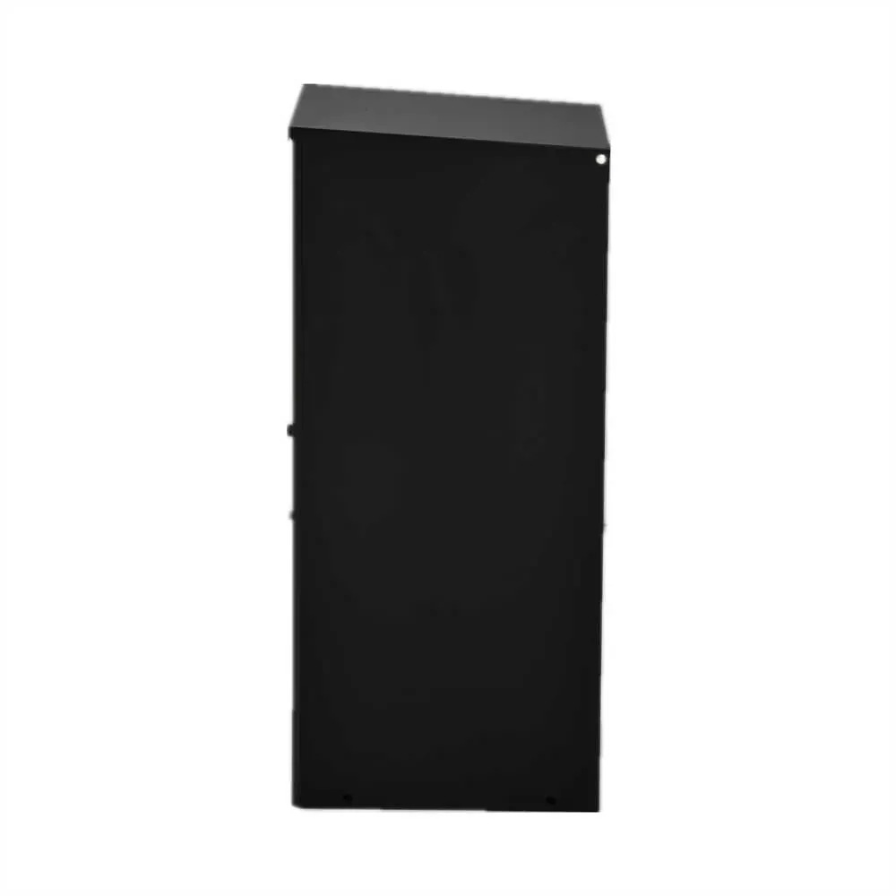 【日本国内出荷-3日で配達】日系新金 81.5*37.5*32.5cm 木目調ポスト置き型宅配ボックス付きスタンドポストおしゃれ一戸建て用 大型 郵便受けスタンドポスト置き配シンプル玄関 DJYC22