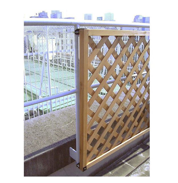 ラティス フェンス ポール用固定金具 上部用 20個セット ベランダ 格子フェンス対応 枠の厚み3.5cm用 DIYパーツ ラティス フェンス ポール用固定金具 上部用 20個セット ベランダ 格子フェンス対応 枠の厚み3.5cm用 DIYパーツ