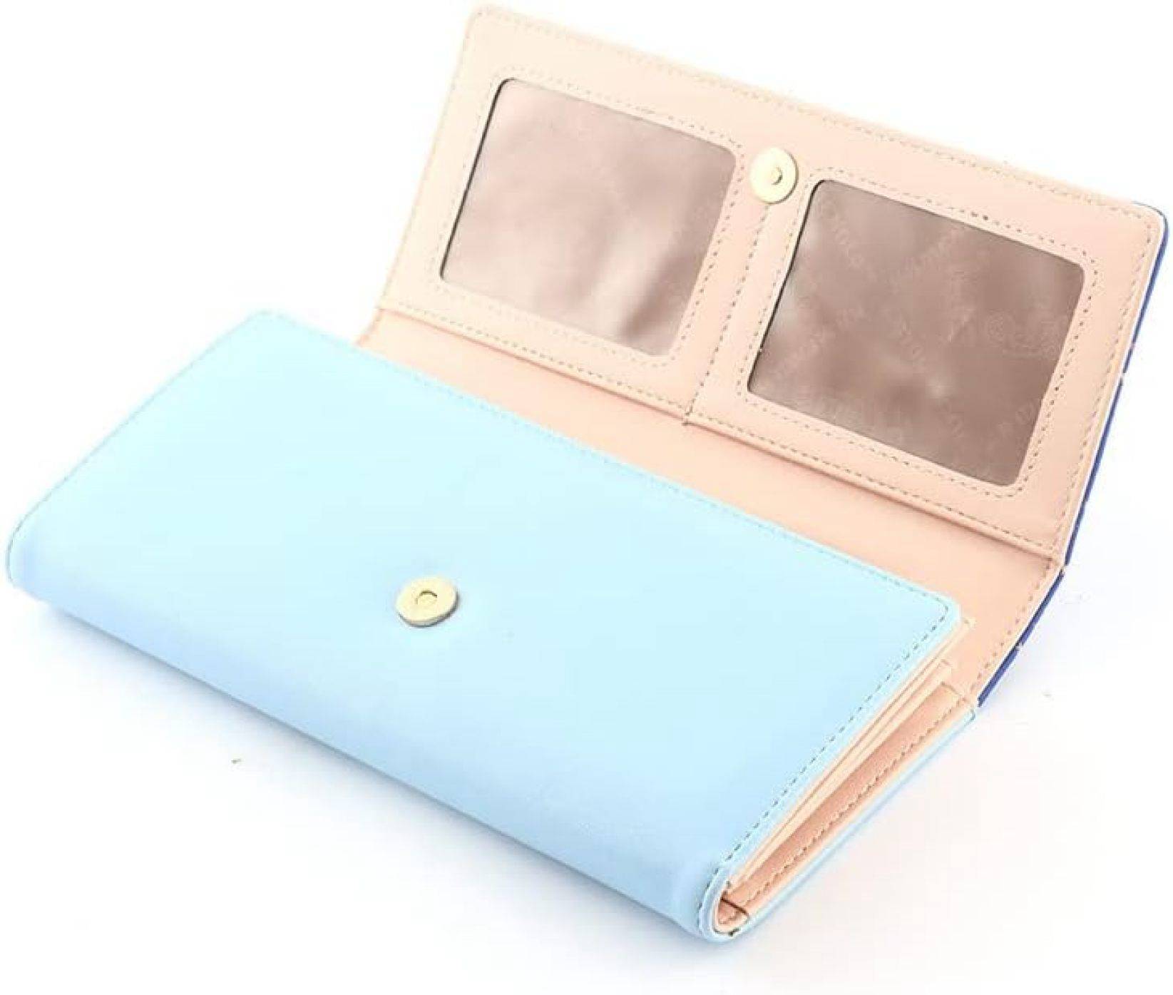 【20%OFFクーポン】レディース財布 シンプル かわいい 手に長い 三つ折り 磁気バッグ アニメプリント 財布 レディースさいふ 長財布 使いやすい ブルー 【20%OFFクーポン】レディース財布 シンプル かわいい 手に長い 三つ折り 磁気バッグ アニメプリント 財布 レディースさいふ 長財布 使いやすい ブルー