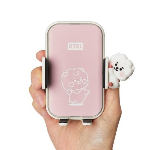 bt21 cooky 車用スマホワイヤレス充電 - アイドル