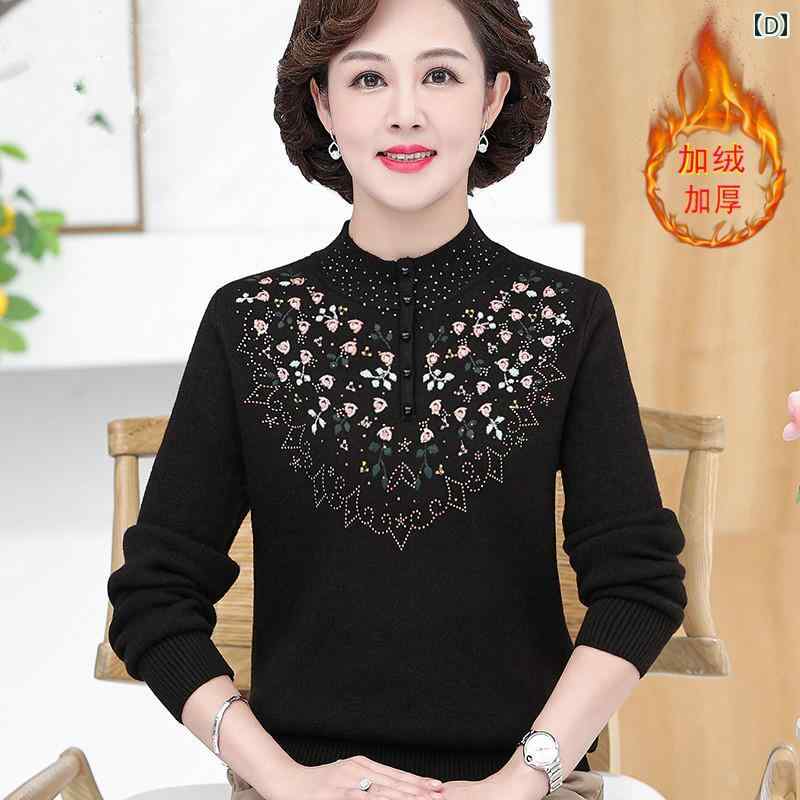 冬服 裏起毛 厚手 カジュアル 暖かい トップス レディース 冬 セーター ハーフハイネック 花柄 シンプル 防寒 冬服 裏起毛 厚手 カジュアル 暖かい トップス レディース 冬 セーター ハーフハイネック 花柄 シンプル 防寒