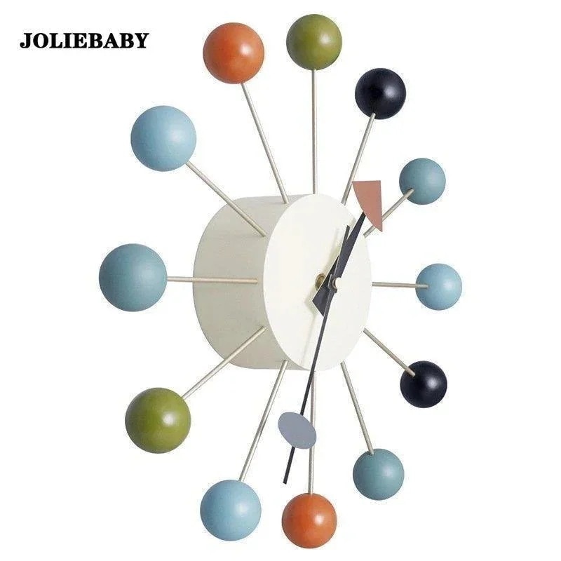 掛け時計 壁掛け時計 ウォールクロック 時計 おしゃれ 静音 キャンディー色 モダン風 ボール 放射状 インテリア リビング 掛け時計 壁掛け時計 ウォールクロック 時計 おしゃれ 静音 キャンディー色 モダン風 ボール 放射状 インテリア リビング