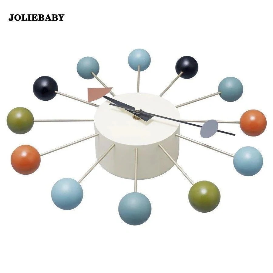 掛け時計 壁掛け時計 ウォールクロック 時計 おしゃれ 静音 キャンディー色 モダン風 ボール 放射状 インテリア リビング 掛け時計 壁掛け時計 ウォールクロック 時計 おしゃれ 静音 キャンディー色 モダン風 ボール 放射状 インテリア リビング