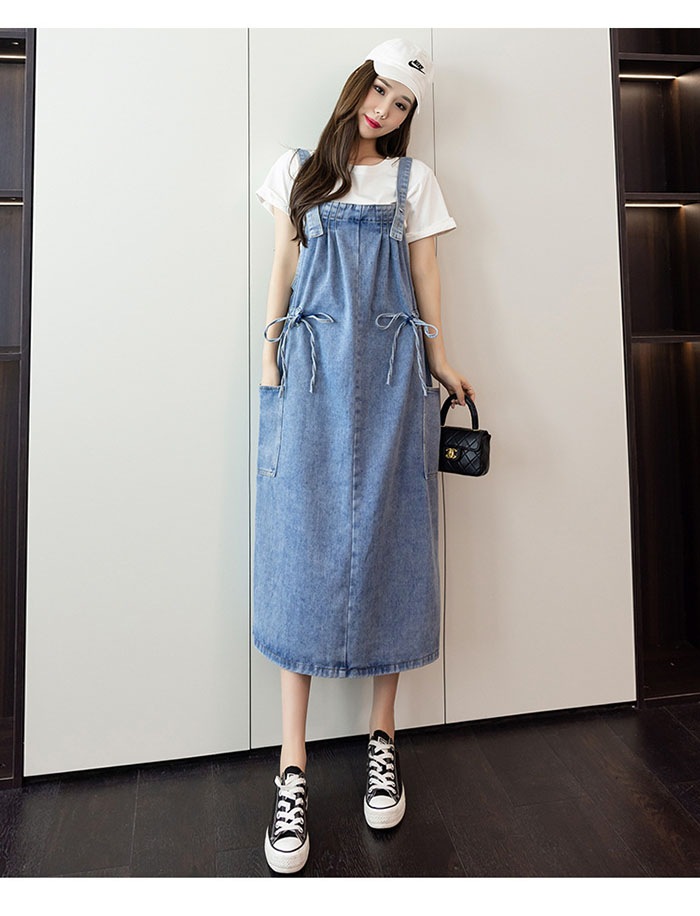 ジャンパースカート デニム サロペット デニム ワンピース レディース 秋 冬 ジャンパースカート 大きいサイズ ゆったり 体型カバー ワンピース ノースリーブ ロング丈 ポケット付き レイヤード ジャンパースカート デニム サロペット デニム ワンピース レディース 秋 冬 ジャンパースカート 大きいサイズ ゆったり 体型カバー ワンピース ノースリーブ ロング丈 ポケット付き レイヤード