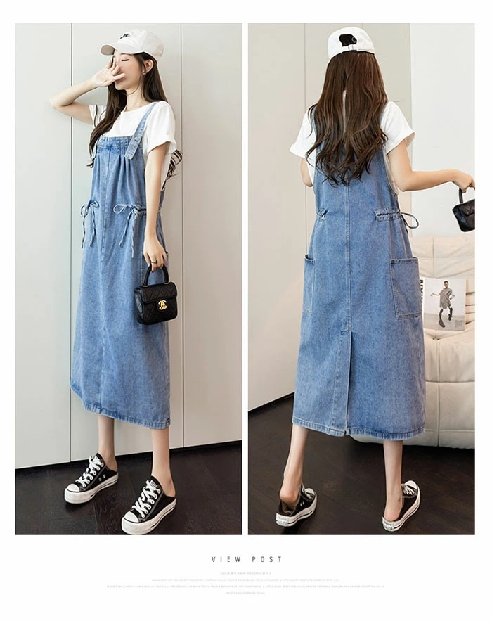 ジャンパースカート デニム サロペット デニム ワンピース レディース 秋 冬 ジャンパースカート 大きいサイズ ゆったり 体型カバー ワンピース ノースリーブ ロング丈 ポケット付き レイヤード ジャンパースカート デニム サロペット デニム ワンピース レディース 秋 冬 ジャンパースカート 大きいサイズ ゆったり 体型カバー ワンピース ノースリーブ ロング丈 ポケット付き レイヤード