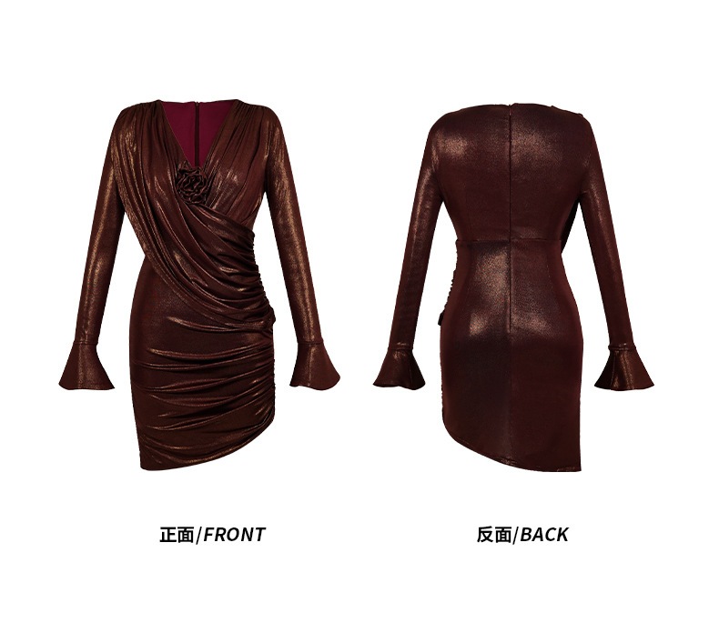 【JY.上品】 2025秋 ショートワンピース 皺 タイト vネック セクシー パーティードレス 着痩せ 大人 お呼ばれ 同窓会 披露宴 卒業式 結婚式 ウェディング 二次会 成人式 【JY.上品】 2025秋 ショートワンピース 皺 タイト vネック セクシー パーティードレス 着痩せ 大人 お呼ばれ 同窓会 披露宴 卒業式 結婚式 ウェディング 二次会 成人式