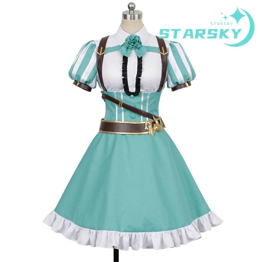 ウマ娘 プリティーダービー メジロブライト 風　コスプレ衣装　勝負服 コスチューム　服　靴　ウィッグ追加可能　ハロウィン