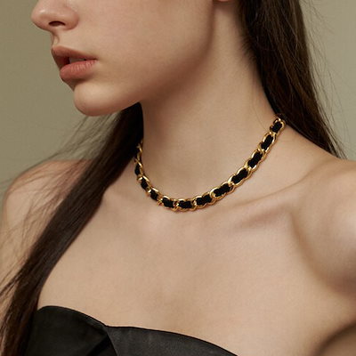 大人気得価 gold chain choker necklace : gold chain choker ne : 腕時計・アクセサリー 即納正規品