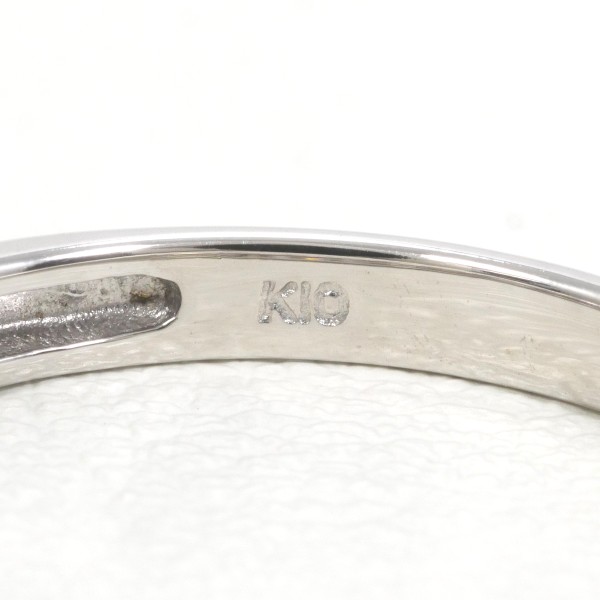 K10 10金 WG リング 指輪 11.5号 ダイヤ 0.30 ジュエリー 中古 K10 10金 WG リング 指輪 11.5号 ダイヤ 0.30 ジュエリー 中古