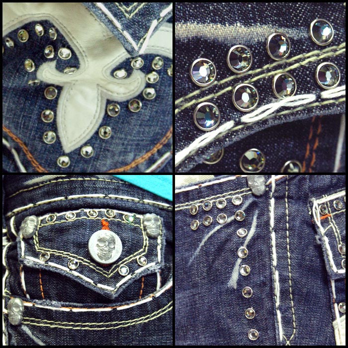 ラグナビーチ メンズ デニム ストレート LAGUNA BEACH Crystal Cove SWAROVSKI スワロフスキー ジーンズ パンツ インポート LA セレブ ファッション ブランド ロ