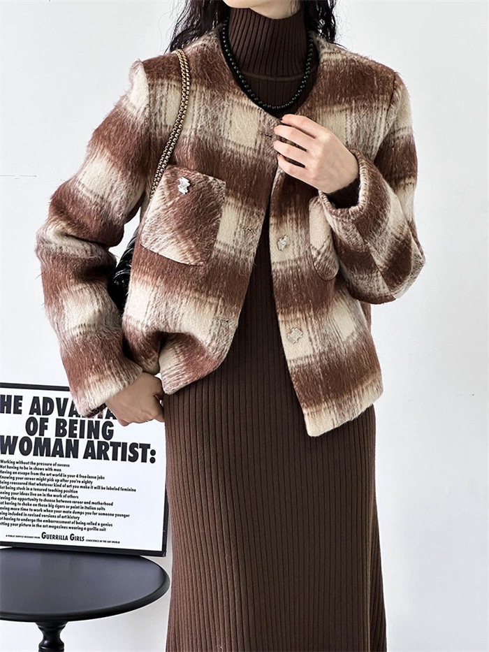 ジャケット コート レディース チェック柄 カーディガン アウター ショート丈 チェック柄ジャケット ショートコート 春秋 グルーネック カバーオール トップス ラシャコート 羽織もの 秋冬 ブルゾン ジャケット コート レディース チェック柄 カーディガン アウター ショート丈 チェック柄ジャケット ショートコート 春秋 グルーネック カバーオール トップス ラシャコート 羽織もの 秋冬 ブルゾン