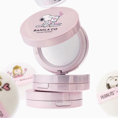 [リミテッド/スヌーピーエディション][贈呈:ポーチ+クレンジングバーム+ステッカー] ホワイトクッション本品+スヌーピーベース4種の中から選択1韓国化粧品 クッションファンデーション