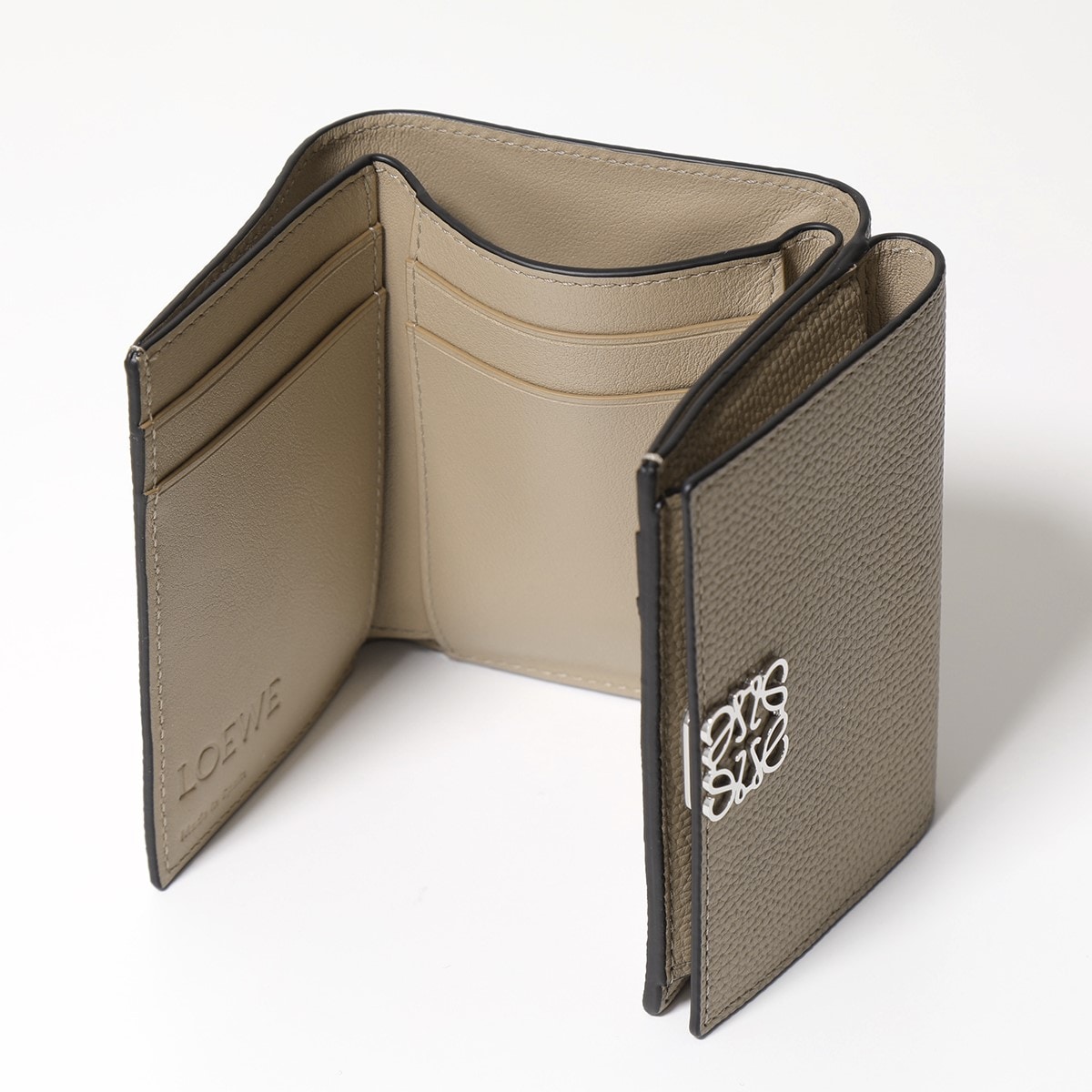 LOEWE ロエベ 三つ折り財布 ANAGRAM TRIFOLD 6 アナグラム トリフォルド C821TR2X02 C821TR2X08 レディース レザー ミニ財布 カラー8色