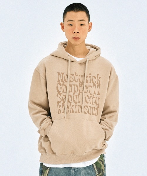 [Stray Kids ヒョンジン 着用] ギンソンフードティー 6色 Kinsum Hoodie 6 colors NMIXX ヘウォン着用