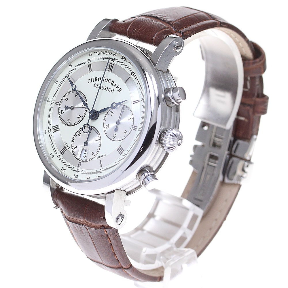 ソーティス Sothis クラシコ クロノグラフ 自動巻き メンズ _823689