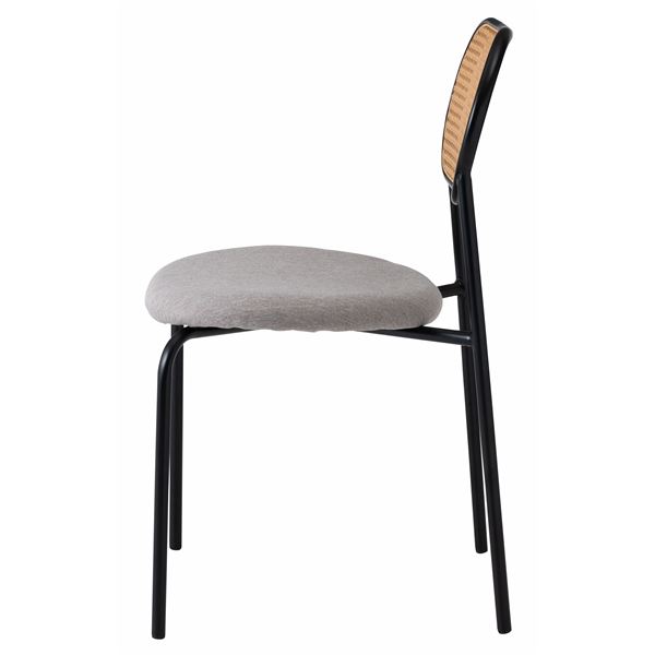 (2脚セット)チェア 約幅46cm ベージュ 完成品