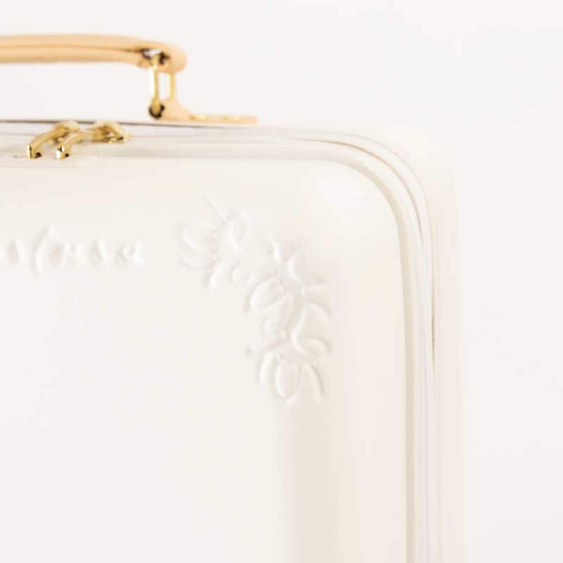 A.L.I　スーツケースハードVIOLA(ヴィオラ)旅行日数目安：3～4泊 36L(＋8)L 超軽量 機内持込サイズ 拡張可能 VIOLA クリームホワイト　VO11118W