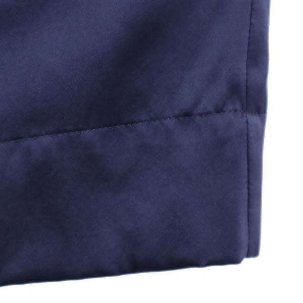 シルクブレンド ワンピース USA2 ネイビー×ブルー×ホワイト レディース