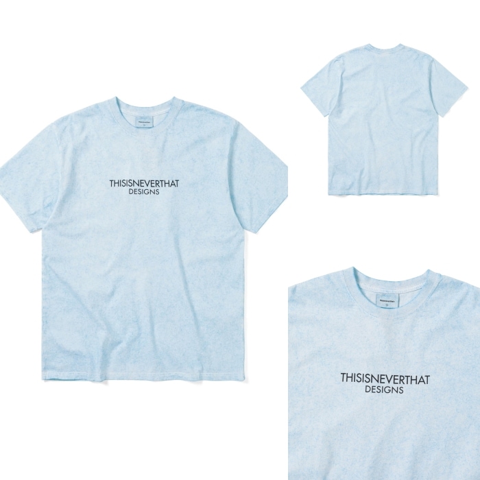 【THISISNEVERTHAT】 SPRAYED FR-LOGO TEE : 3COLORS