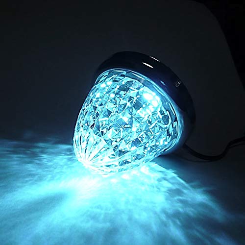 色：アイスブルー 特注色 Customize 24V トラック用 LED マーカーランプ サイド マ