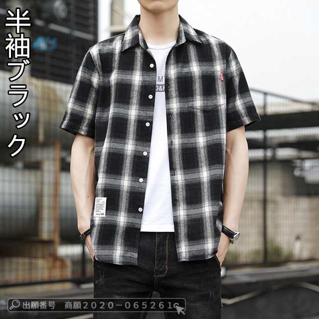 最安挑戦 春新作 新作 送料無料 メンズ カジュアルシャツ 長袖シャツ ワイシャツ チェック柄シャツ かっこいい ビジネス 開襟シャツ おしゃれ 半袖シャツ メンズトップス 紳士用 大人気 63