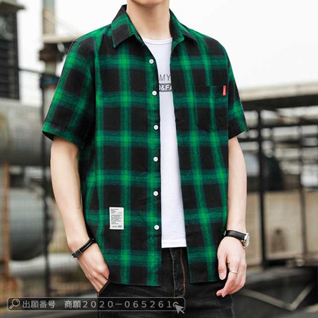 最安挑戦 春新作 新作 送料無料 メンズ カジュアルシャツ 長袖シャツ ワイシャツ チェック柄シャツ かっこいい ビジネス 開襟シャツ おしゃれ 半袖シャツ メンズトップス 紳士用 大人気 63