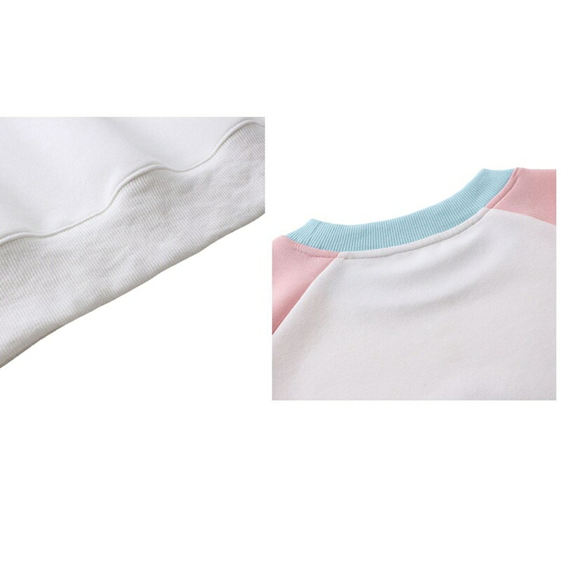 トレーナー メンズ パッチワーク 犬柄 レディース ペアルック クルーネック 長袖 パーカー Tシャツ 丸首 フルオーバー 秋服 冬服 ラグランスリーブ い 可愛い 日系 若者 カップル