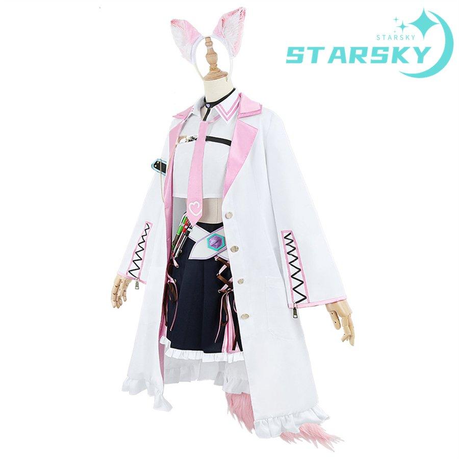 hololive vtuber　博衣こより　はくい こより　風　コスプレ衣装　コスチューム　服　コスプレ靴 　ウィッグ追加可能　ハロウィン　イベント