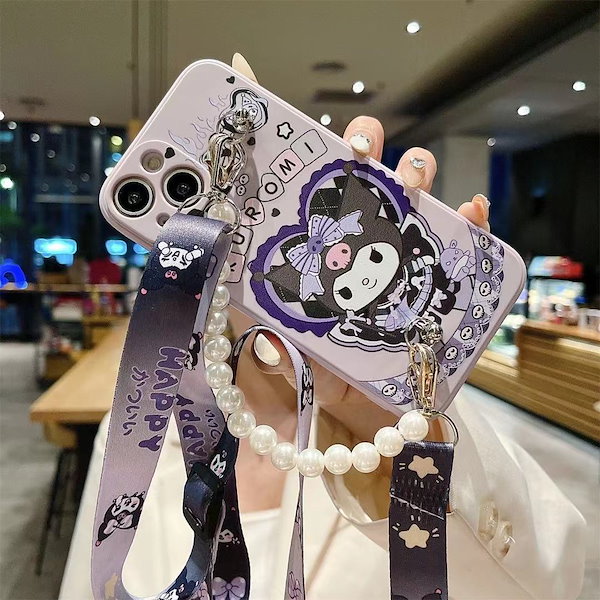 Qoo10] かわいい クロミちゃん iphoneケー