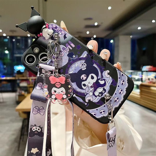 Qoo10] かわいい クロミちゃん iphoneケー