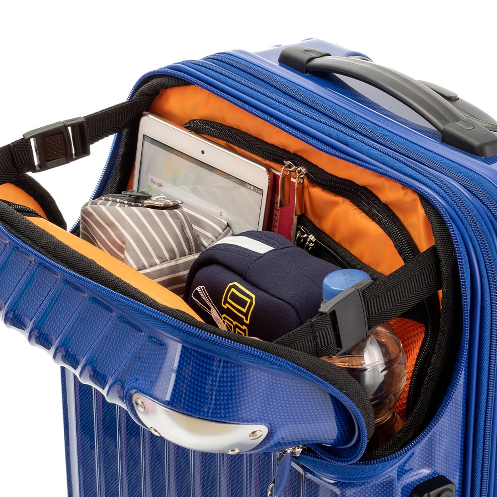 トラベリスト スーツケース ジッパー オープン モーメント 機内持ち込み可 35L 54 cm 3.4kg ホワイトカーボン トラベリスト スーツケース ジッパー オープン モーメント 機内持ち込み可 35L 54 cm 3.4kg ホワイトカーボン