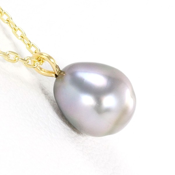 K14 14金 YG イエローゴールド ネックレス パール(真珠) 約45cm ジュエリー 中古 K14 14金 YG イエローゴールド ネックレス パール(真珠) 約45cm ジュエリー 中古