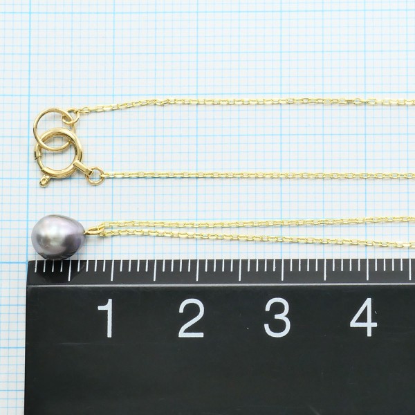 K14 14金 YG イエローゴールド ネックレス パール(真珠) 約45cm ジュエリー 中古 K14 14金 YG イエローゴールド ネックレス パール(真珠) 約45cm ジュエリー 中古