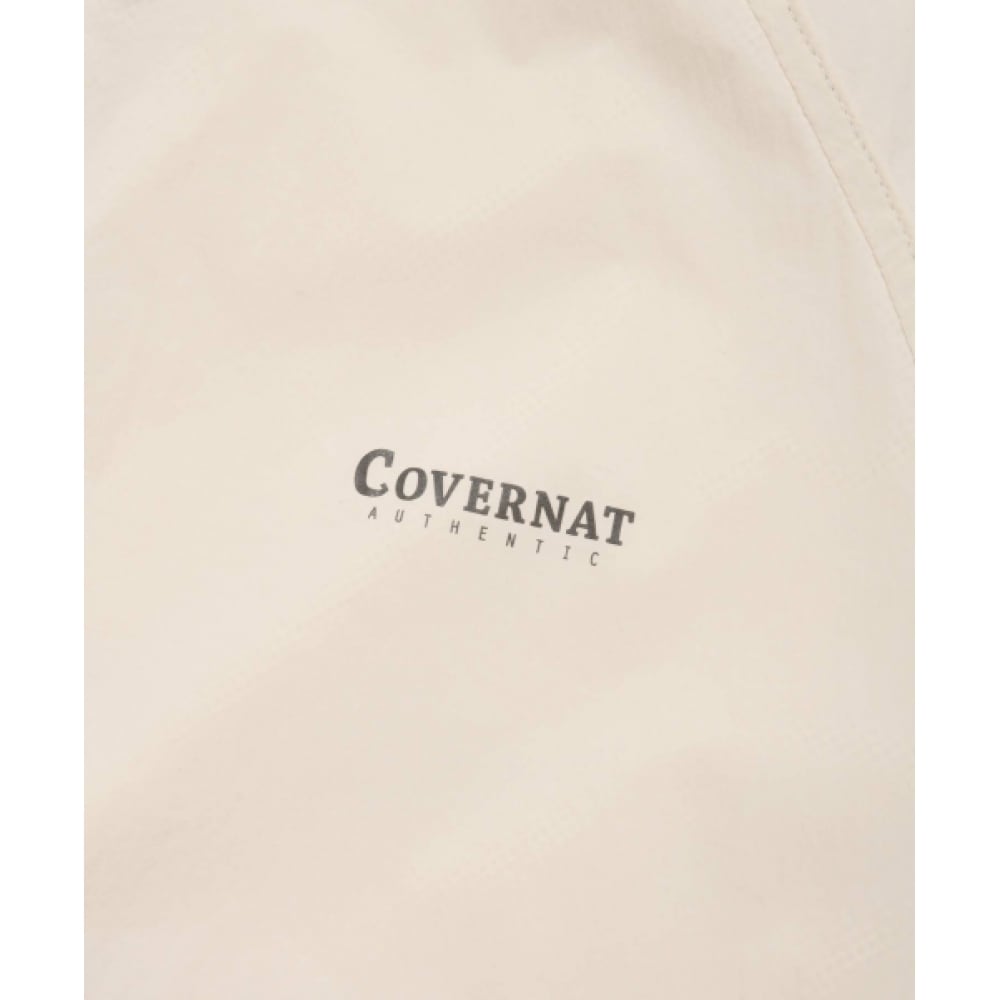 COVERNAT 軽量パッカブルウィンドブレーカーエクリュ COVERNAT 軽量パッカブルウィンドブレーカーエクリュ
