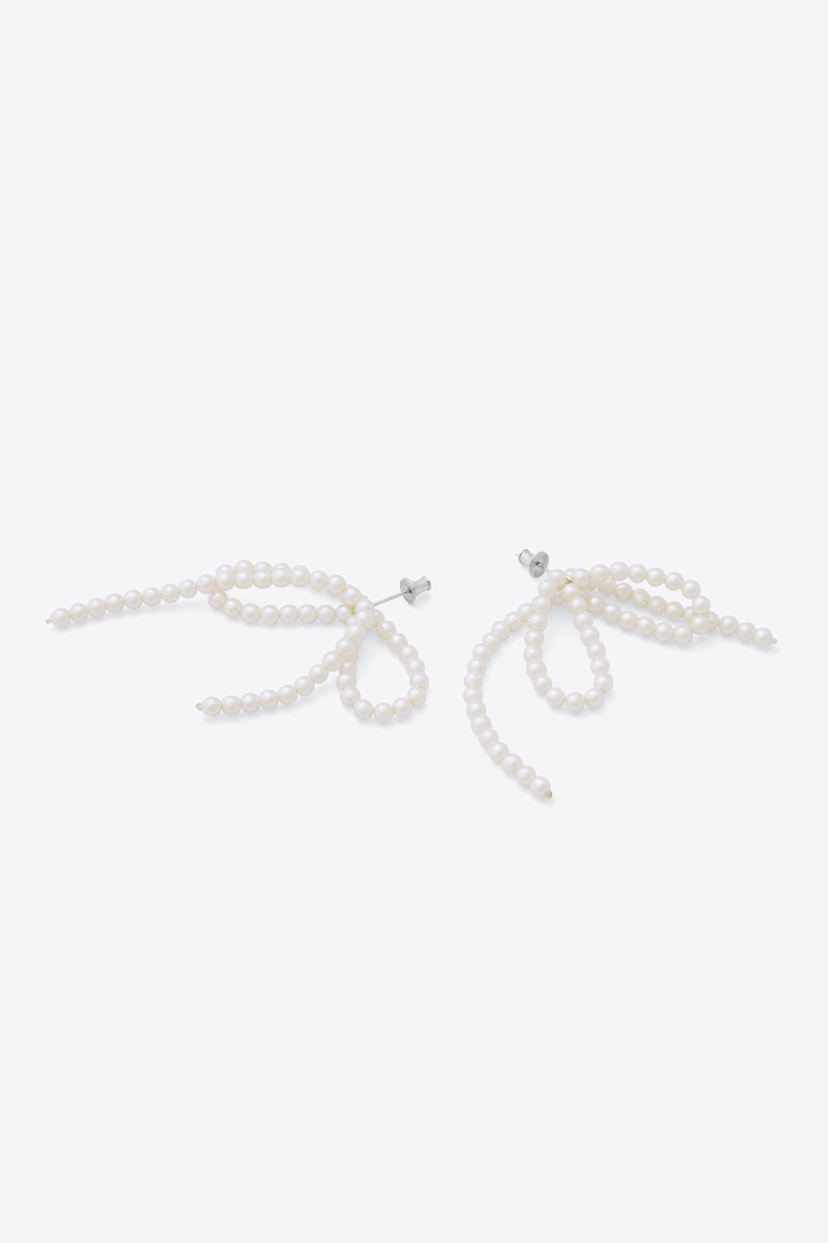 【Monday Edition】24SS PEARL BOW EARRINGS