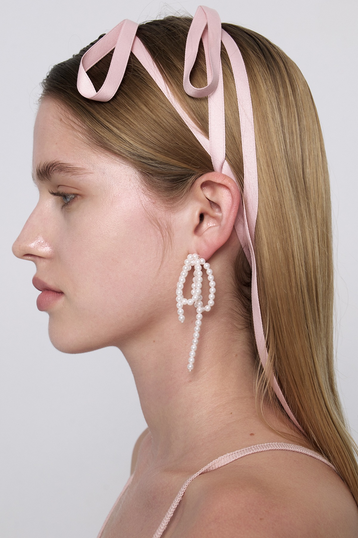 【Monday Edition】24SS PEARL BOW EARRINGS