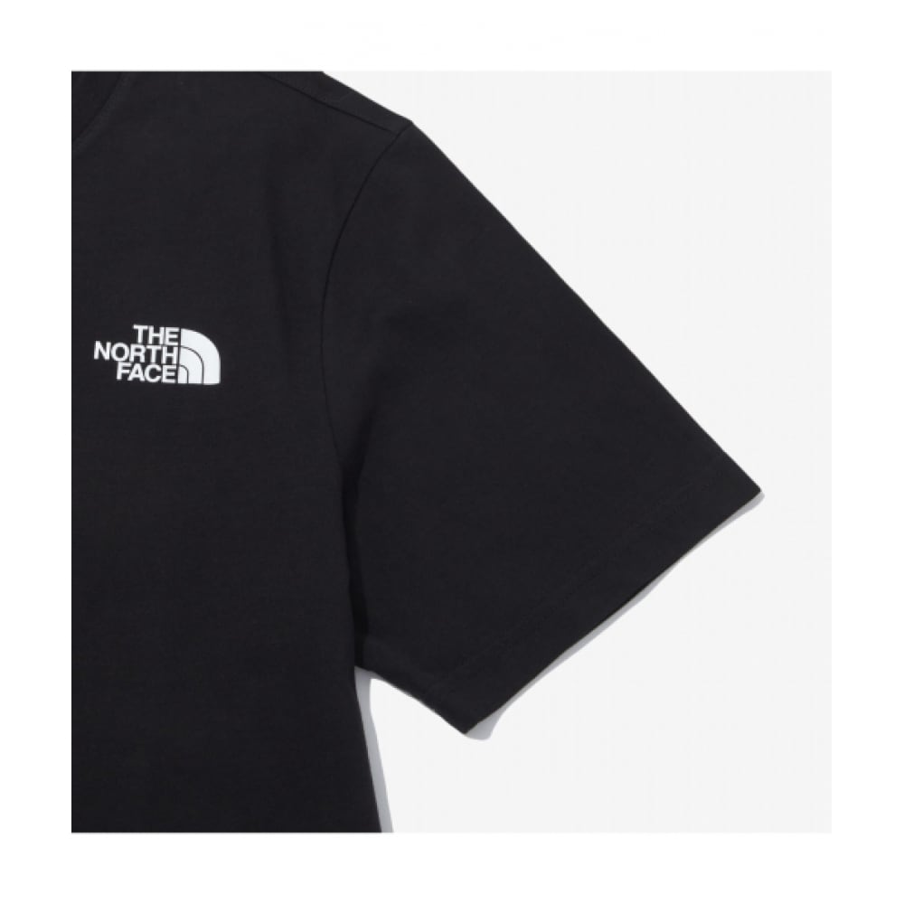 ザノースフェイス NT7UQ53E TNF ハングルショートスリーブラウンドティー2