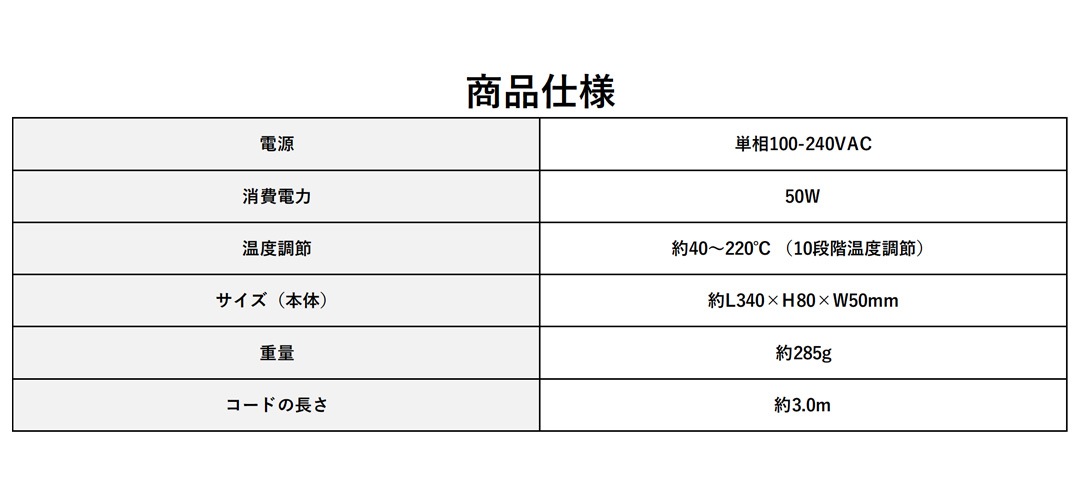 CREATE ION クレイツイオン SC-G73310W ホワイト カールアイロン 32.0mm エレメアカール 海外兼用