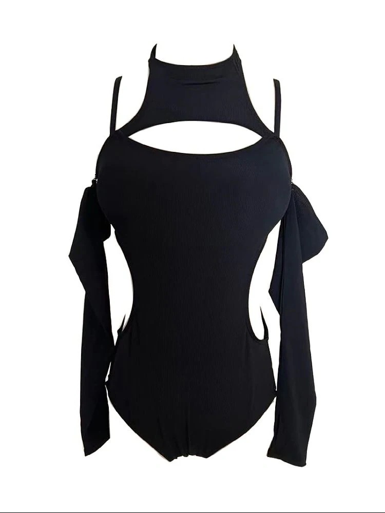 体型カバー オトナ女子 痩せ見え ワンピース水着 モノキニ セクシー レディース 水着 カットアウト ガール 可愛い リゾート 温泉 ビーチ プール 海 水泳 かわいい おしゃれ 韓国風 黒 ブラック