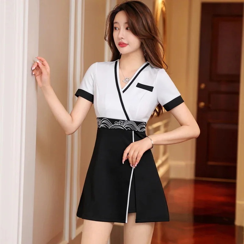 2025作ユニフォームエステサロン通勤レディース女性制服おしゃれ半袖七分袖ジャケット上下セットセットアップエステ制服1w 2025作ユニフォームエステサロン通勤レディース女性制服おしゃれ半袖七分袖ジャケット上下セットセットアップエステ制服1w